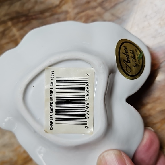 Grape leaf small dish ring Trinket vanity - Picture 2 of 3